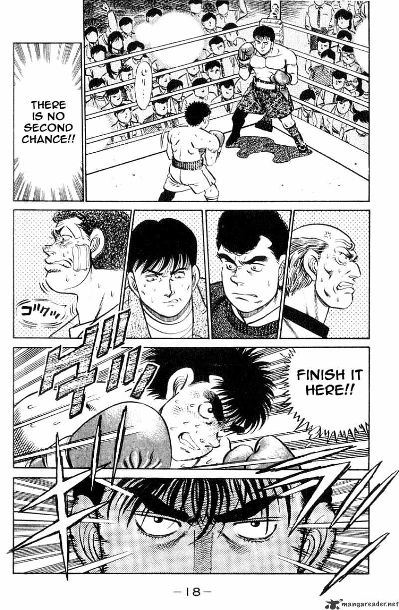 Hajime no Ippo: Fighting Spirit, Chapter 61 image 18